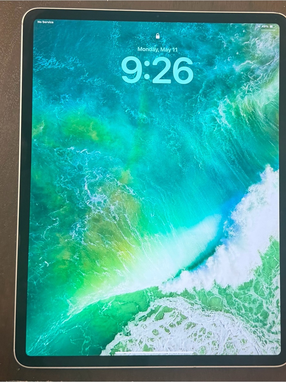 Apple iPad in gray color